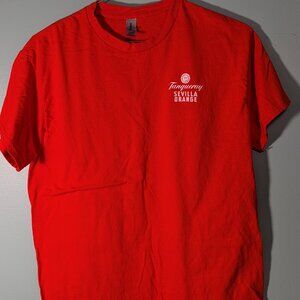 Tanqueray Sevilla Orange Gildan 100% Cotton T Shirt Size Large